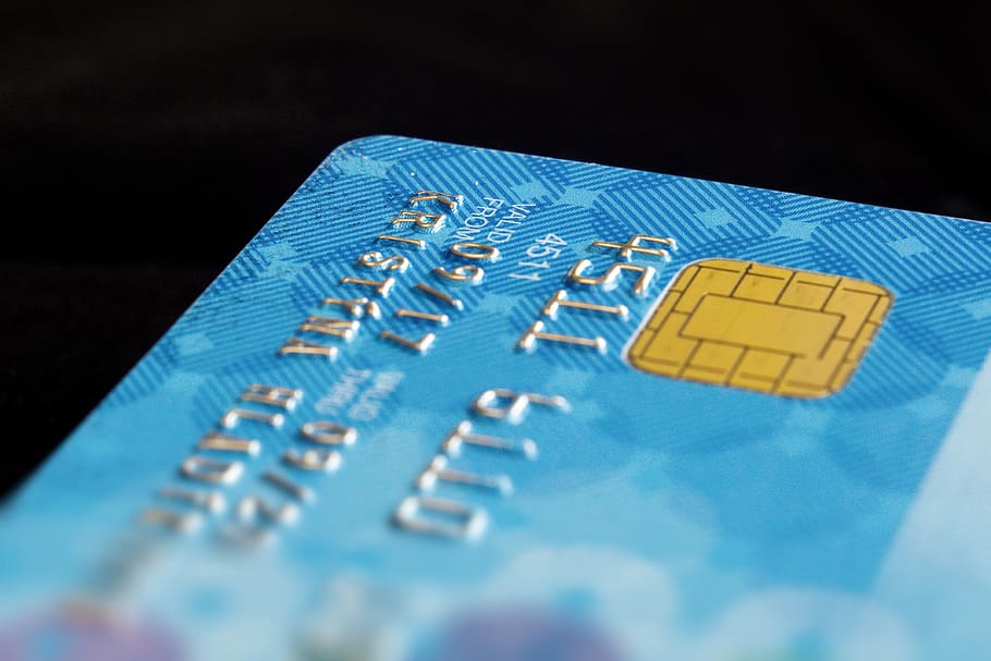 Payment card representing fintech innovation